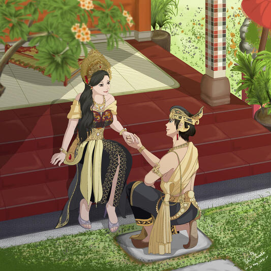Indonesia in anime-style. Artwork for Wacom Indonesia 2D Anime Challenge competition in 2021, though I didn't win. Indonesia in anime-style. Artwork for Wacom Indonesia 2D Anime Challenge competition in 2021, though I didn't win.